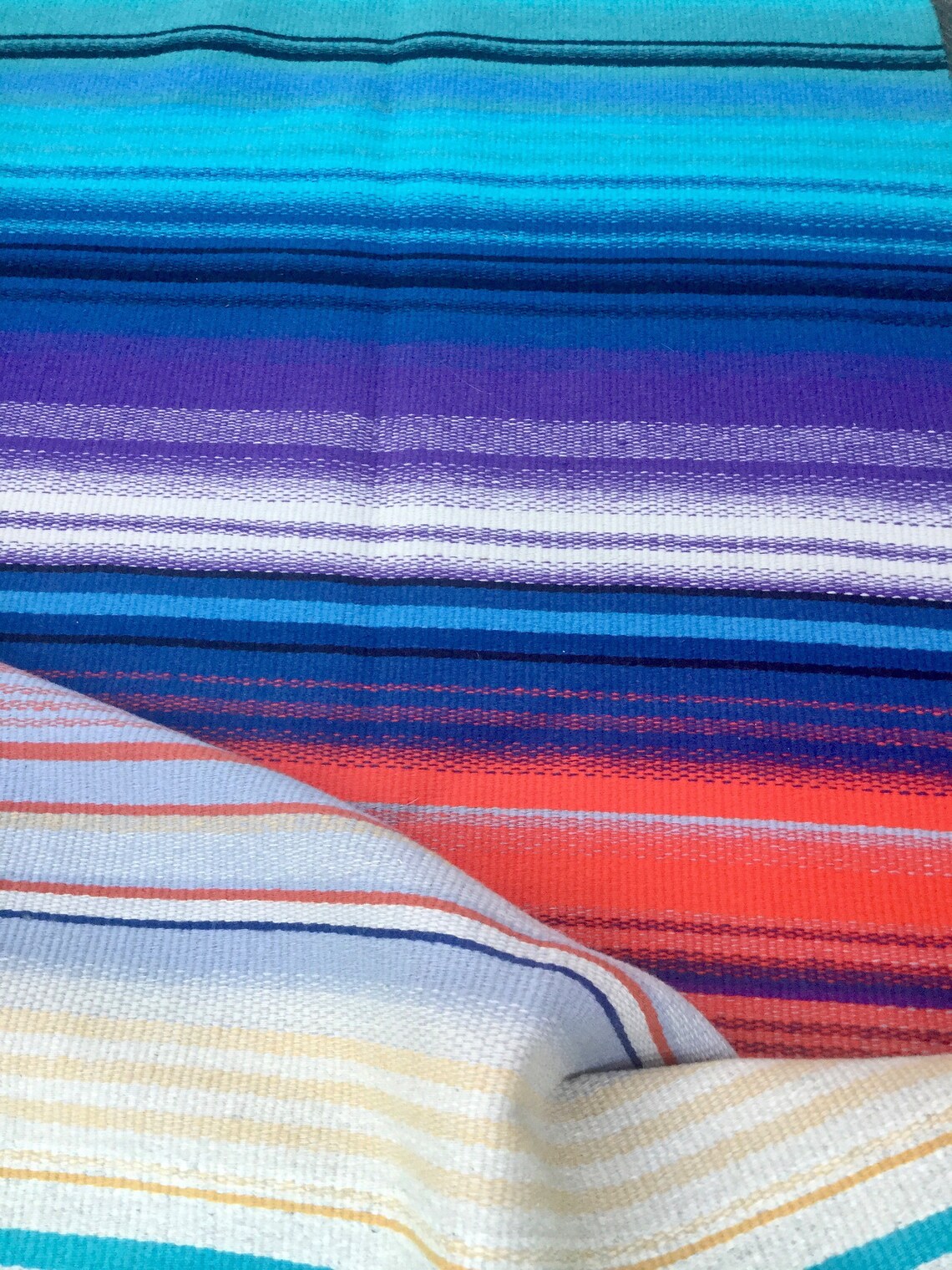 Scandinavian Hand Woven Wool Mat Swedish Folk Art Rug Wall Etsy