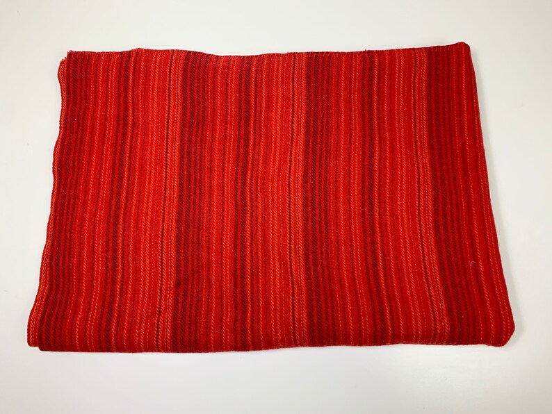 Viola Gråsten Blanket / Plaid snark. Red Woolen Etsy