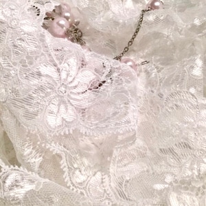 Vintage esclusivo rivestimento in pizzo Taglio bianco da sposa a misura 2,7 "di larghezza unico in pizzo floreale taglio scandinavo design scandinavo pizzo da sposa anni '60 stock limitato