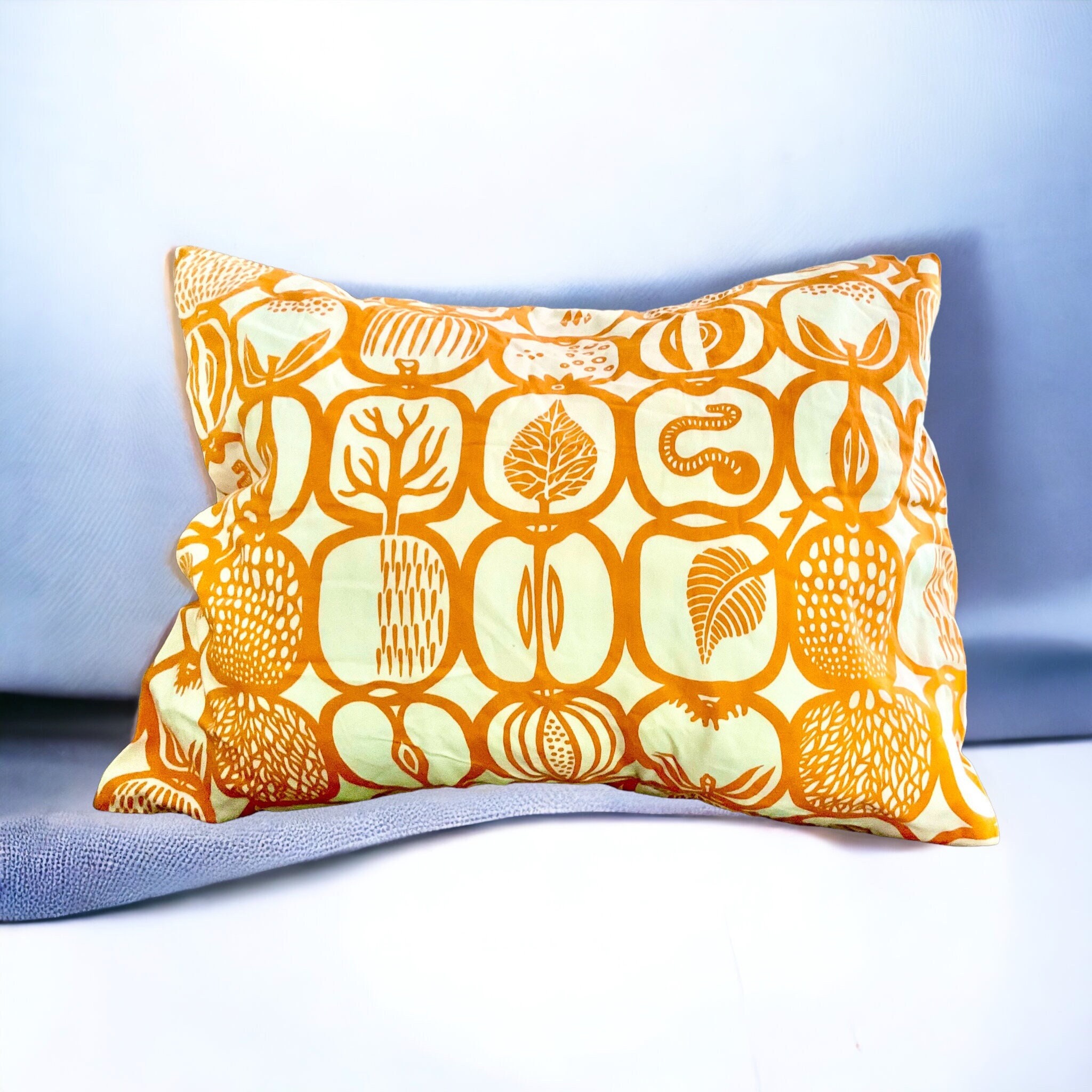 pillow orange Scandinavian