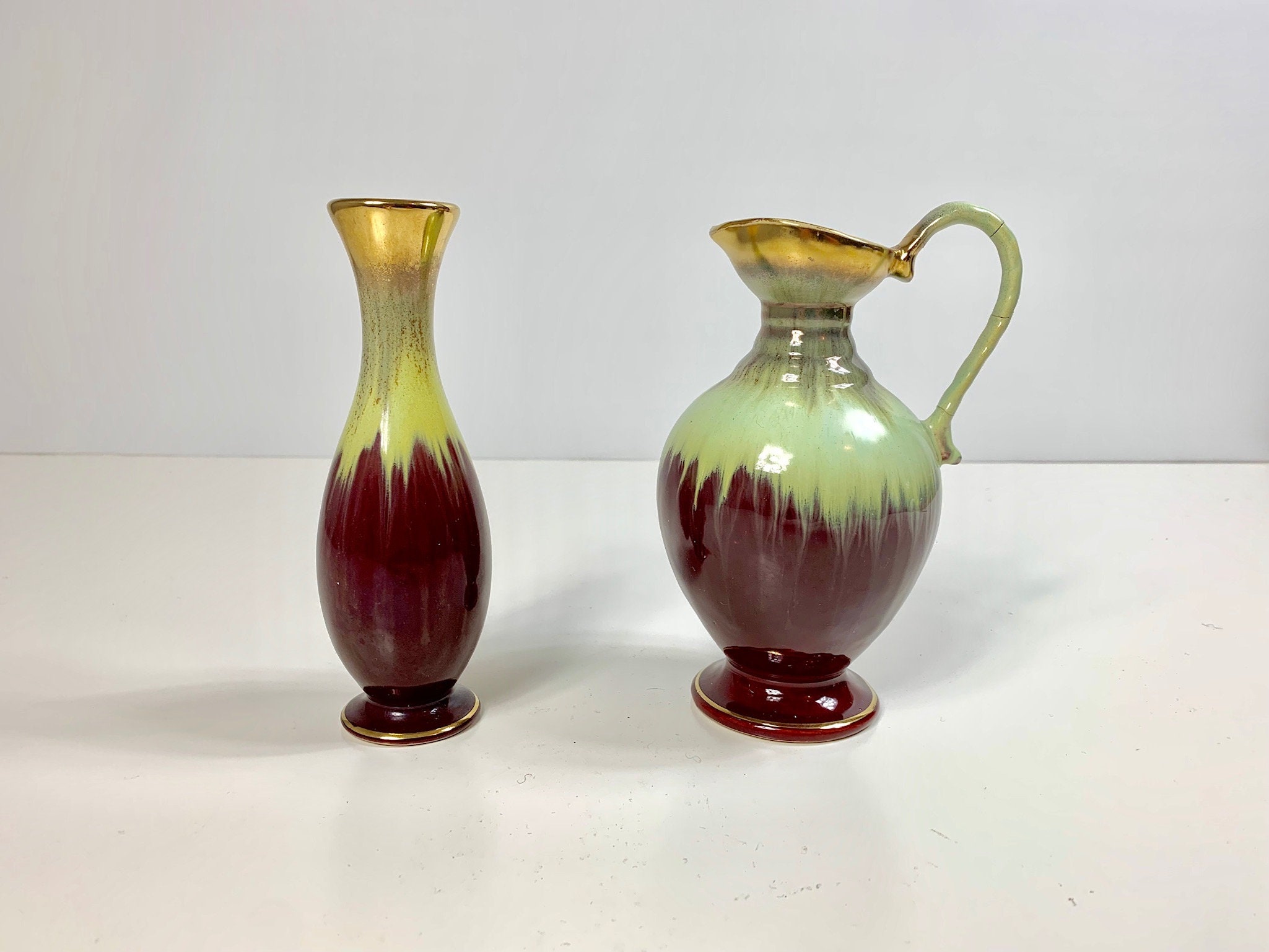 Vintage Bay Keramik Vase: West German Pottery, Mid-century
