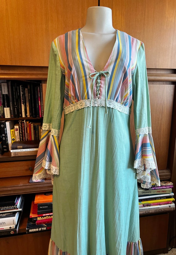 Vintage Volup Long Prairie Dress, Cottagecore, Re… - image 1