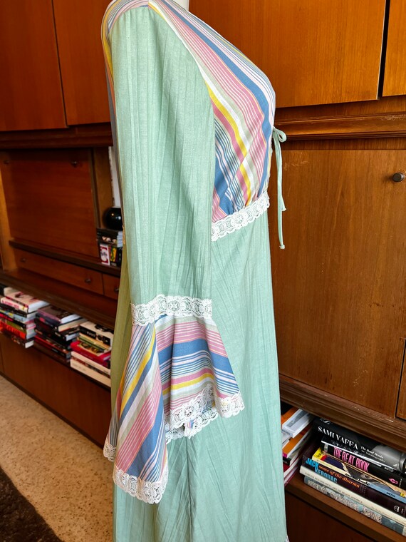 Vintage Volup Long Prairie Dress, Cottagecore, Re… - image 9