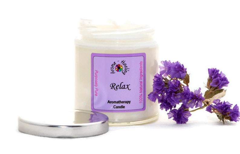 Aromatherapy Candle Blends Sleep Breathe Easy Relax Etsy