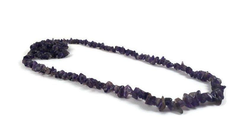 Amethyst Chip Necklace