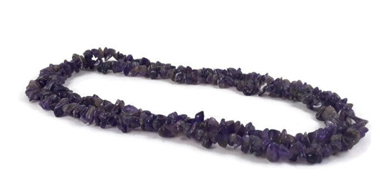 Amethyst Chip Necklace