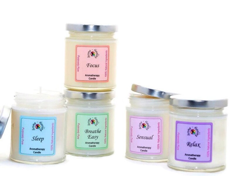 Sleep Candle Insomnia Candles Natural Soy Candles Etsy