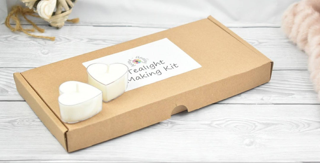 Candle Making Kit DIY Tea Lights Art and Craft Kit Make Etsy