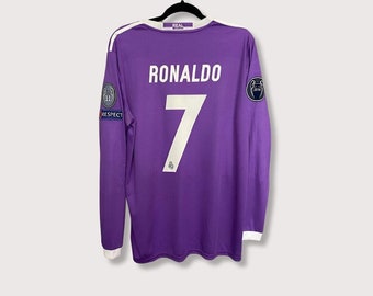 Ronaldo 7 Real Madrid Champions League 2016-2017 Final Away Jersey