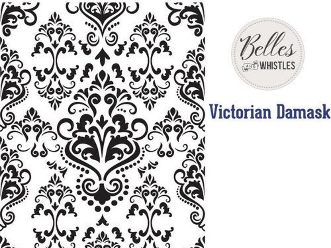 Royal Damask Mylar Stencil 14" X 18"| Dixie Belle Paint Company ...