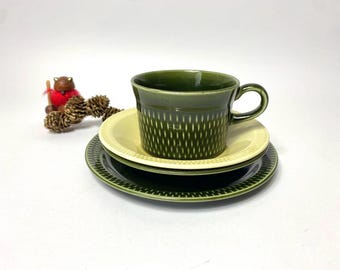スタヴァンゲルフリント ティーカップセット。スカンジナビアモダン