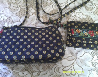 Vera Bradley shoulder Bag and Wallet