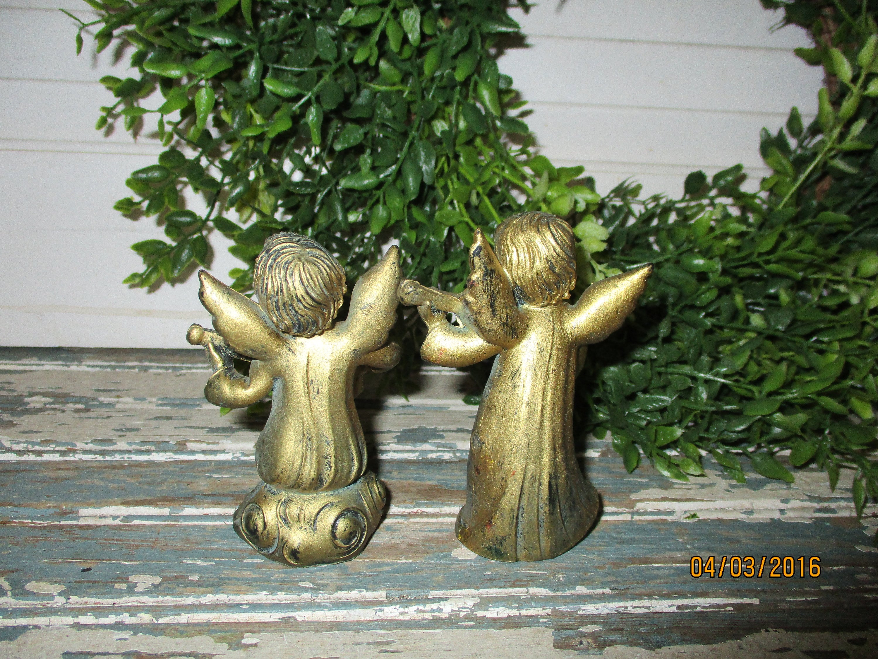 Italian Angels Playing Instruments Gold Angel Figures Etsy Ireland