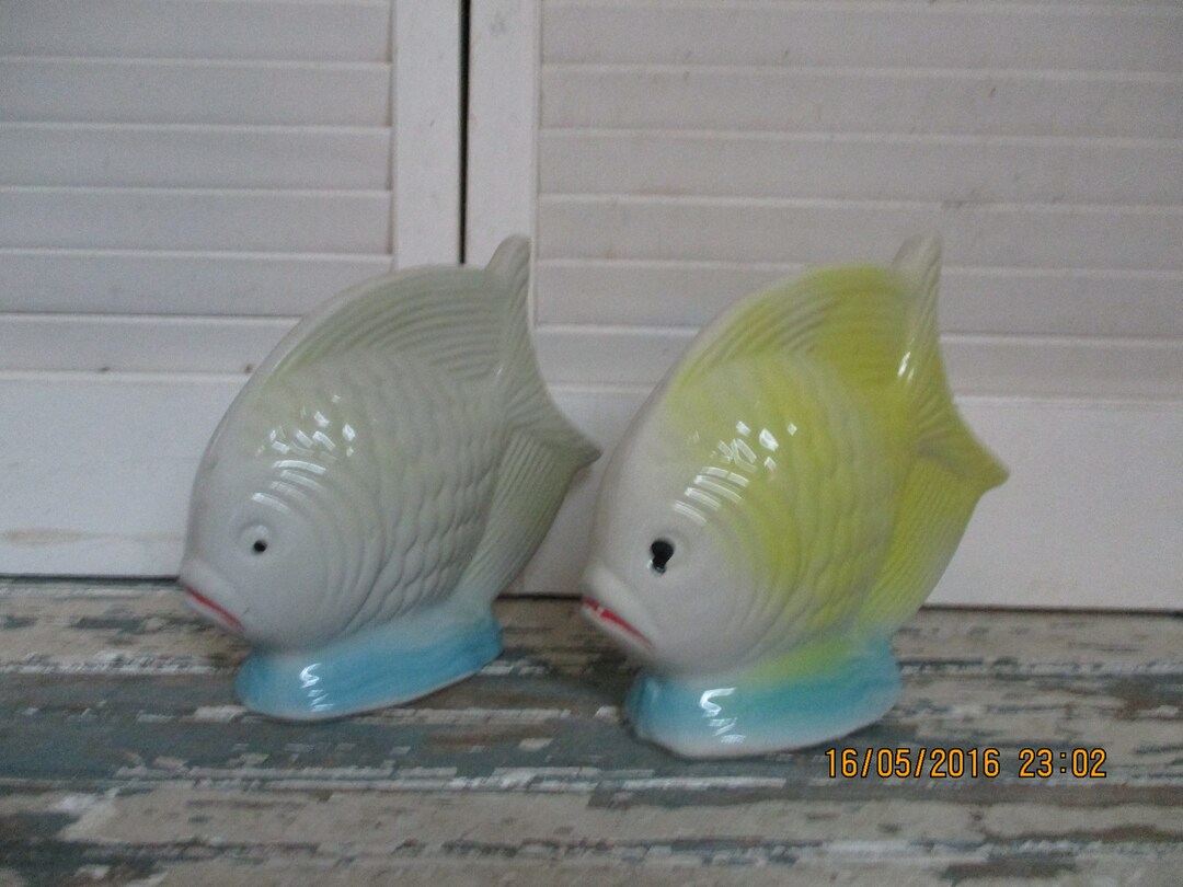 Fish Collectability Ceramic Set of Fish, Collectable