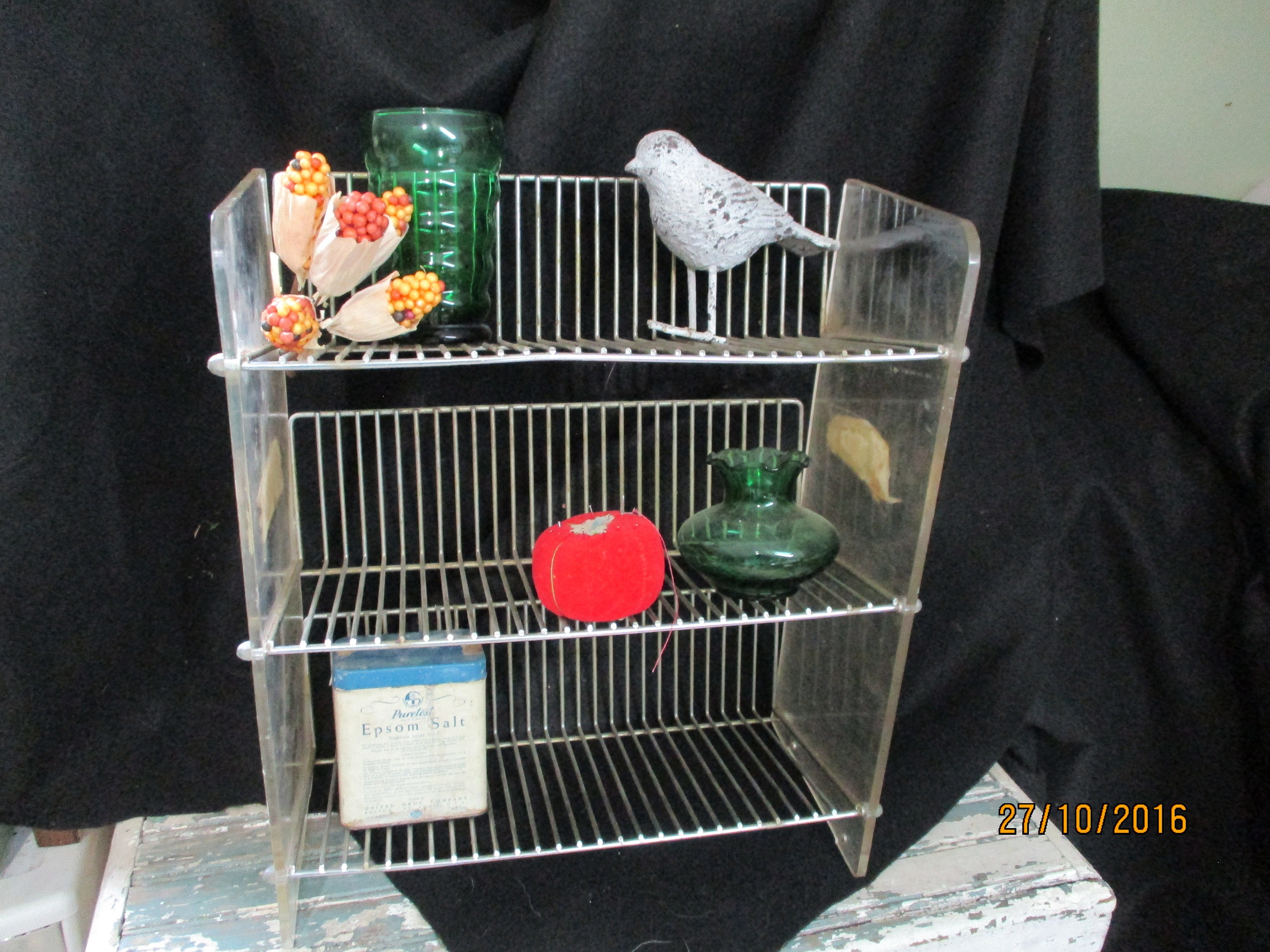 Vintage 80s Industrial Display Rack 引取限定 Lance Display Rack, 14