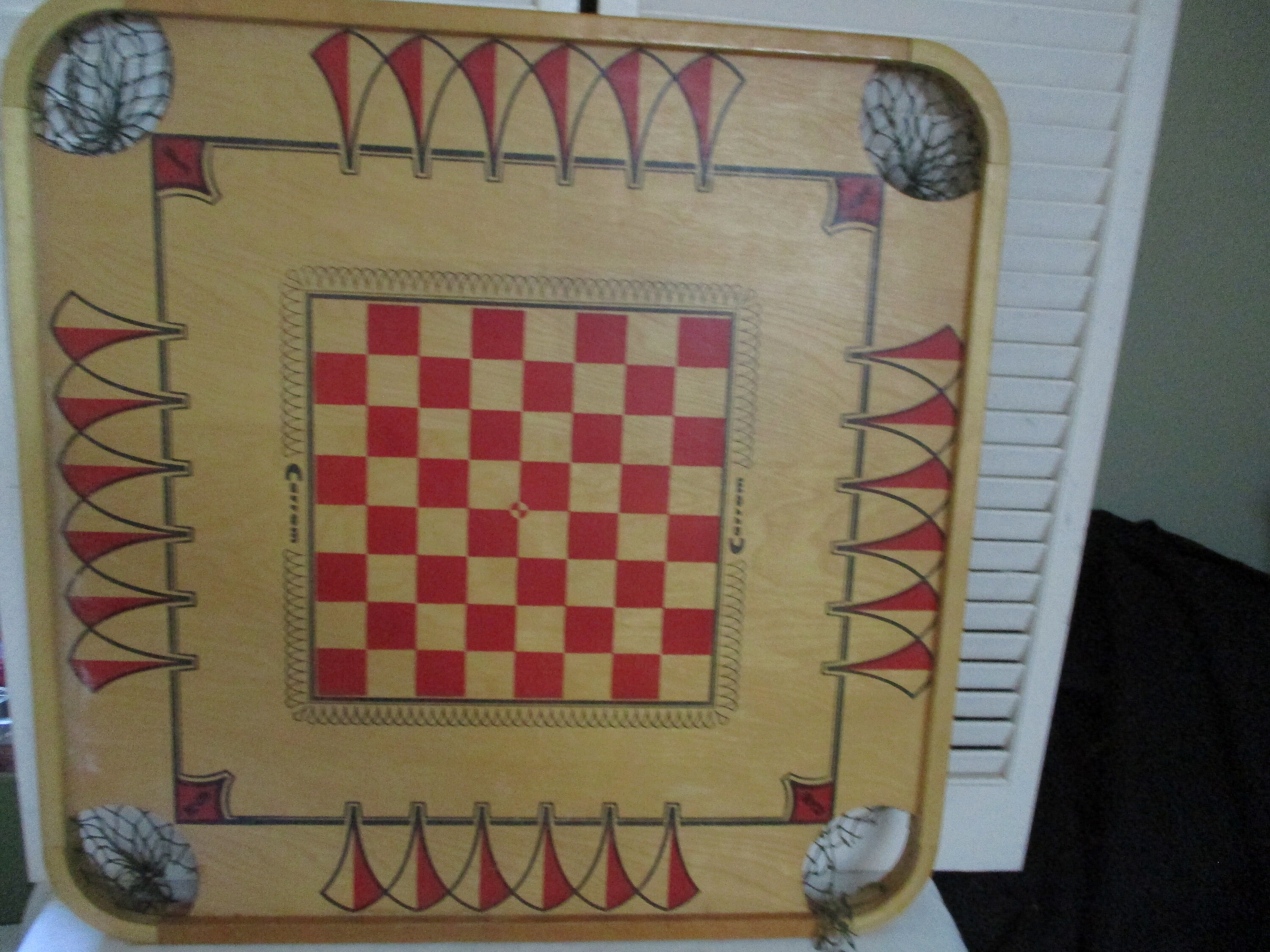 Vintage Carrom Board - Etsy