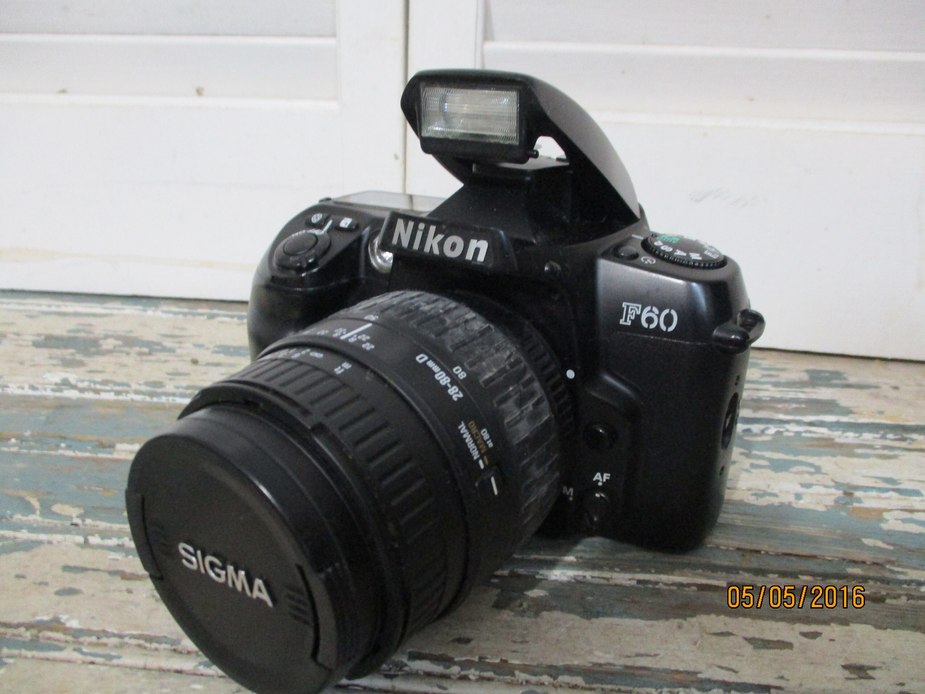 Nikon, F60, Sigma Zoom, 28-80mm, Lens Made in Japan, Three