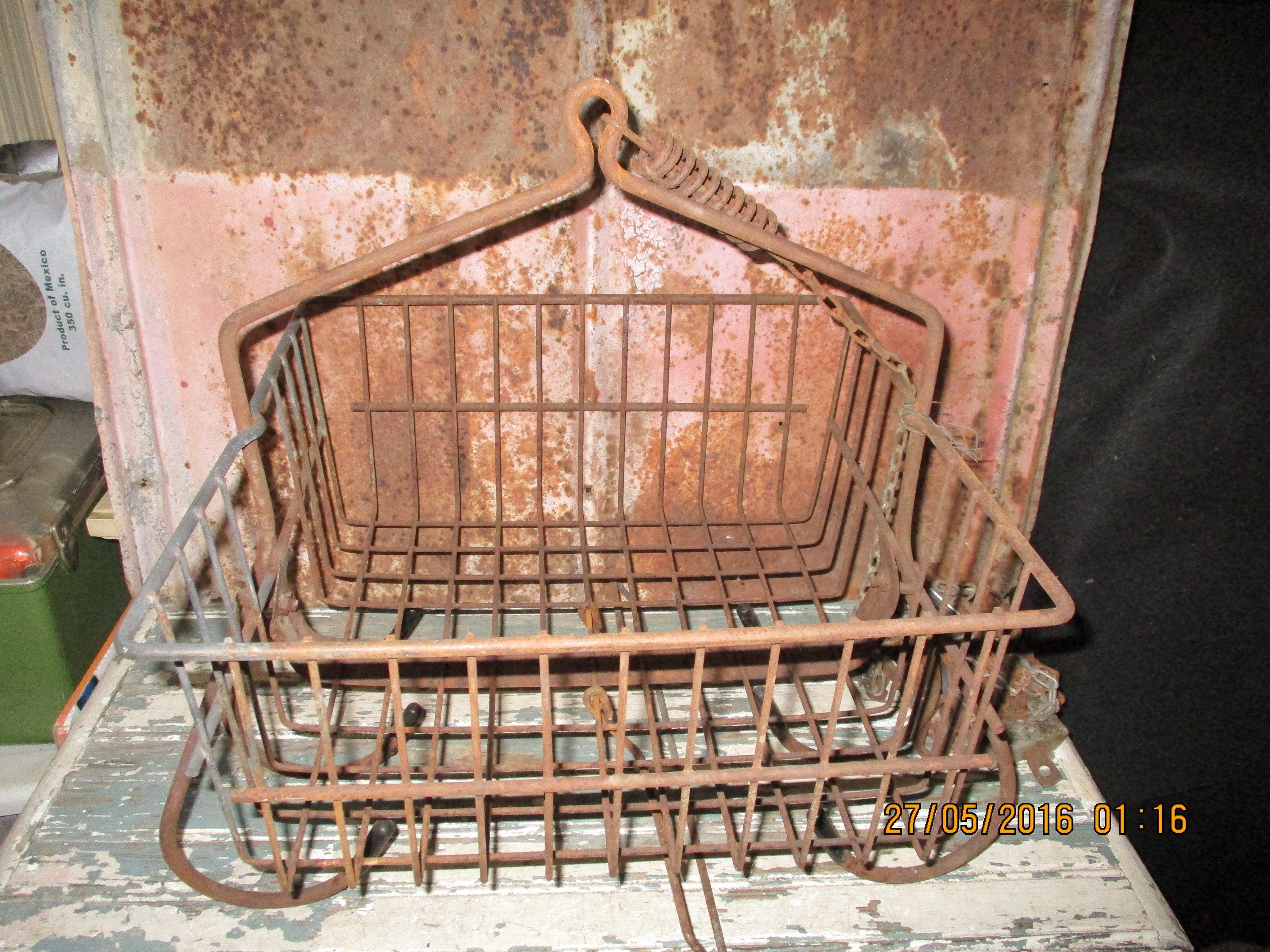 Coal Miners Galvanized Industrial Basket for Personal Etsy