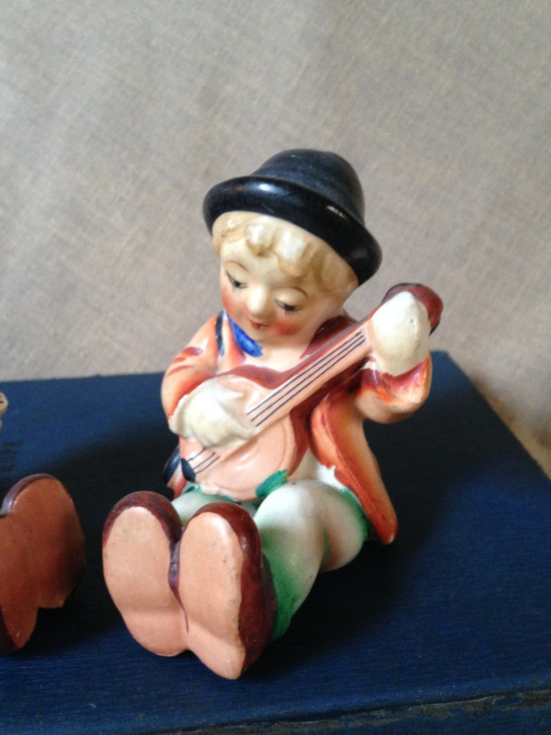 Vintage Hummel Like Figurines Stamped Made in Japan in Red Etsy