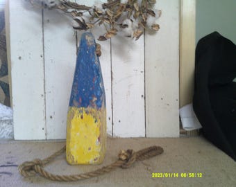 Authentic Wood Buoy