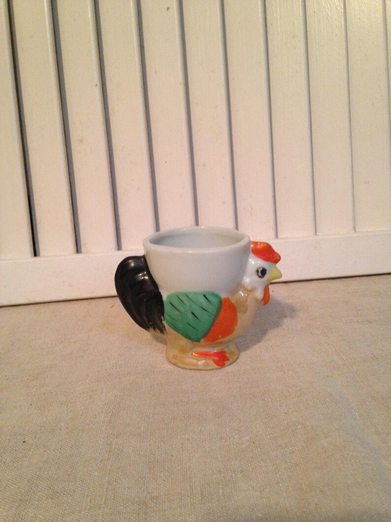 Collection of Vintage Egg Cups Made in Japan Lusterware Etsy