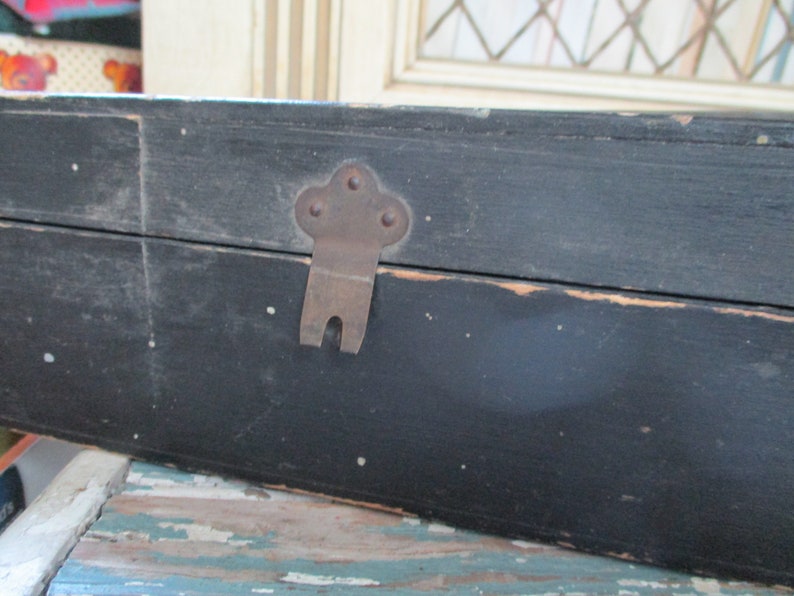 Vintage Black Violin Case Coffin Style Brass Latches and Etsy UK