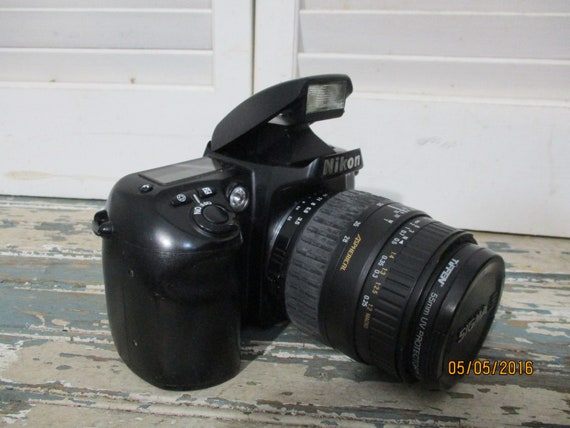Nikon, F60, Sigma Zoom, 28-80mm, Lens Made in Japan, Three Zoom