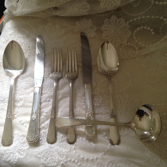 wm rogers sectional silverware