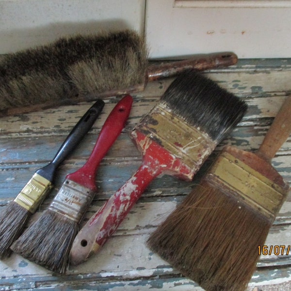 Horse Hair Paint Brushes Etsy