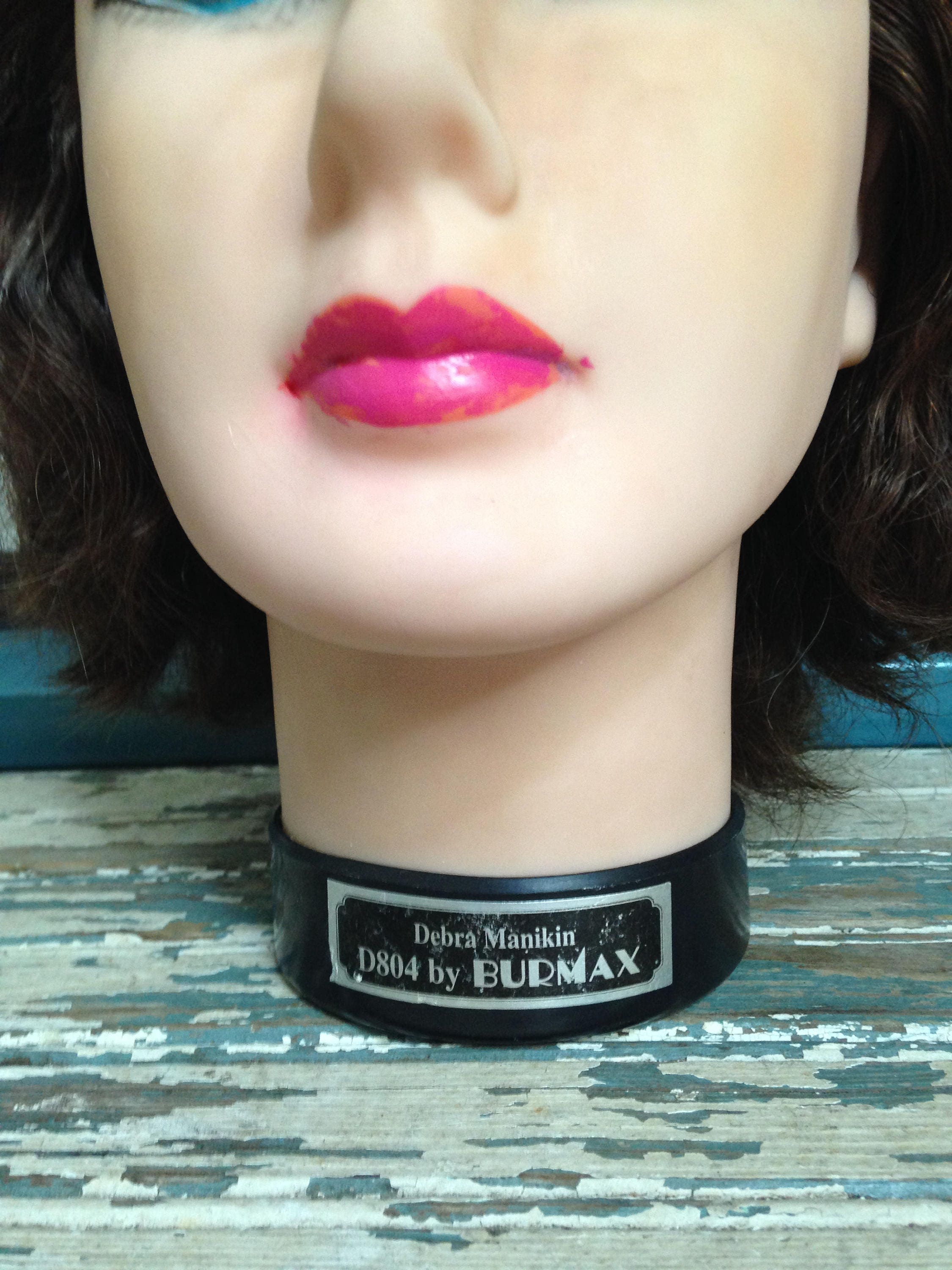 DEBRA D804 Mannequin Head by Celebrity w/ 17-19 Human Hair With Clamp *NEW*