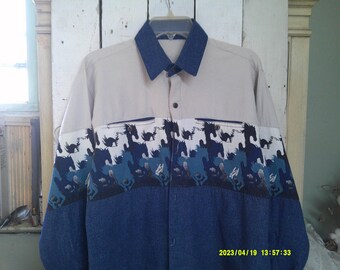 Men's Large Western Shirt