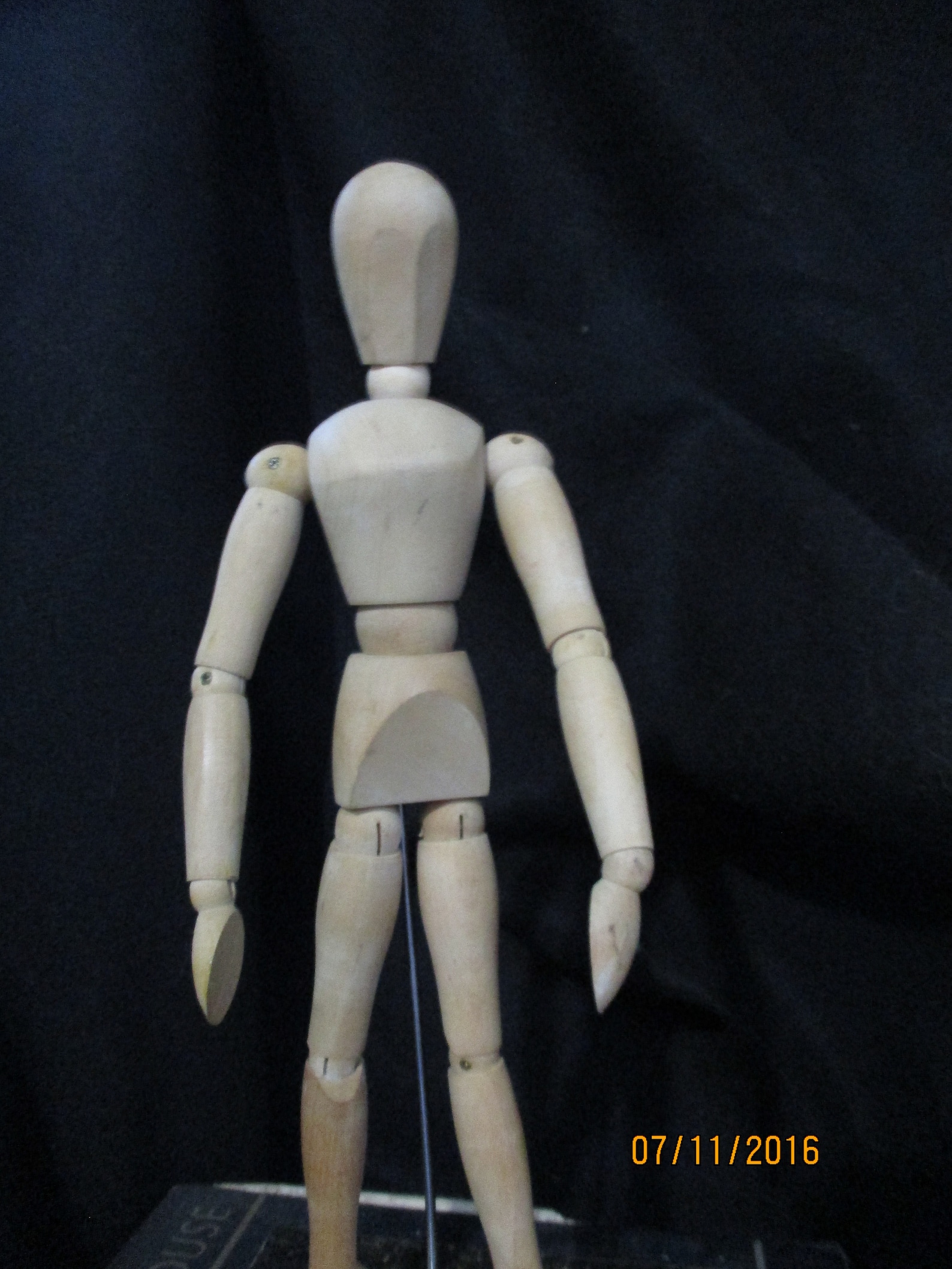 Body Model Human Drawing Model Proportions Movable Wooden Vintage Doll ...