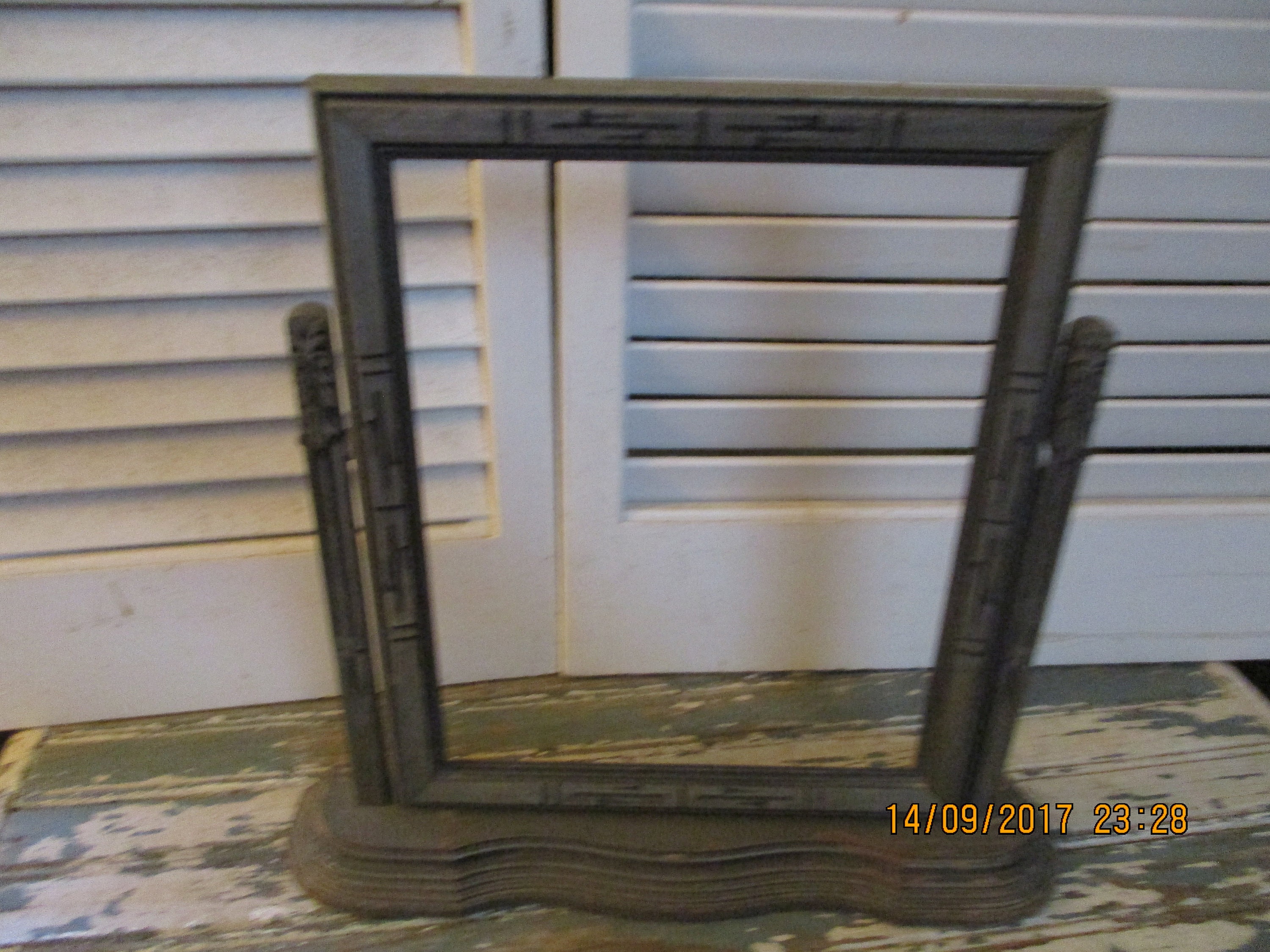 Craft Supplies & Tools Vintage metal 8 x 10 art deco photo frame ...