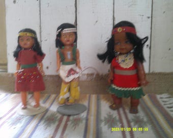 Souvenir Native American Dolls