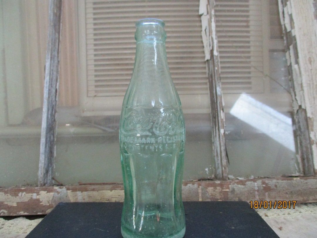 Rare Coca Cola Bottle, Pat Number 105529, Trademark Registered, 6
