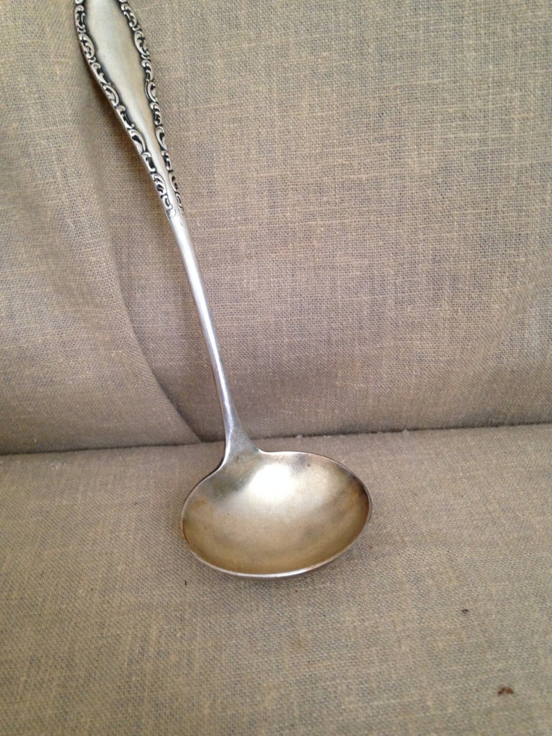 1847 Rogers Bros. Silverplate Gravy Ladle Etsy