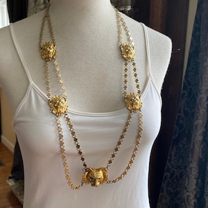 Chanel Lion Necklace 