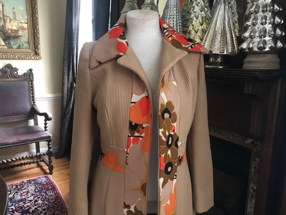 Fabulous Designer Lilli Ann London MOD 1960-70's S
