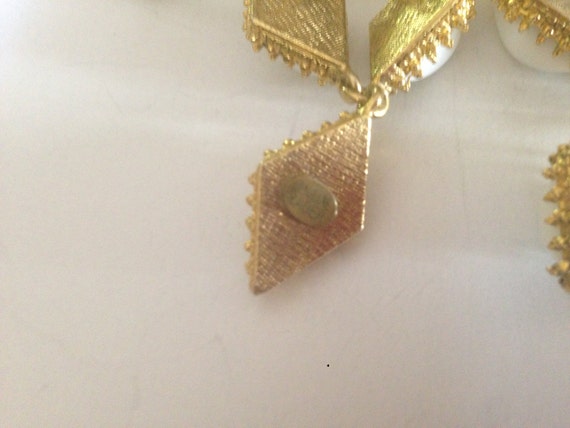 1960-70s Designer Pauline Rader Chunky White Runw… - image 4