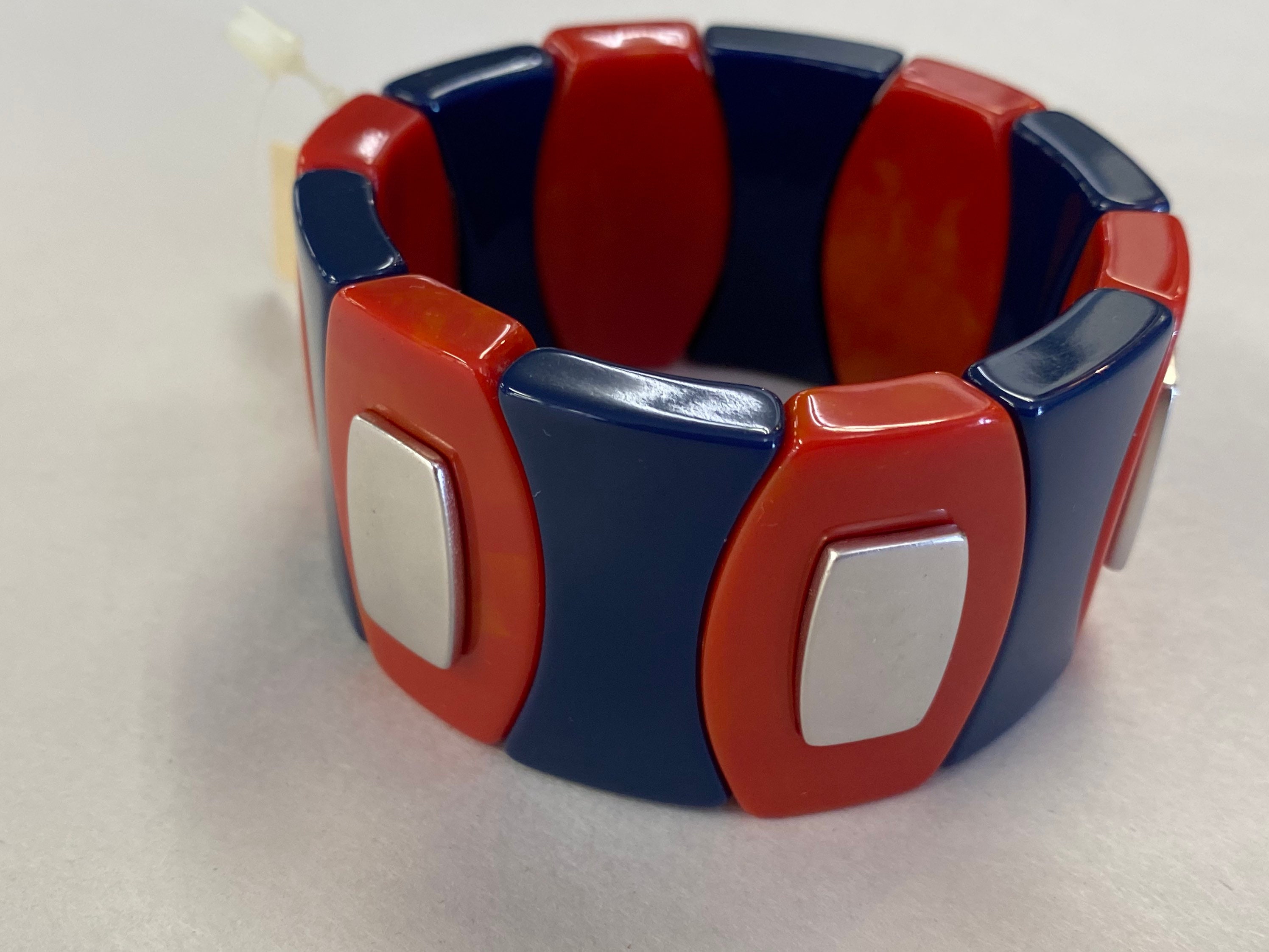 Fabulous Designer YSL Yves Saint Laurent 1970’s Lucite Resin Stretch