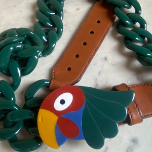 Parrot Belt Buckle - Etsy display picture 3