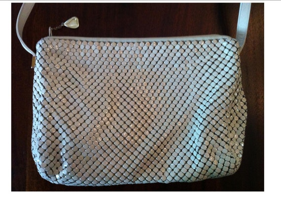 Classic Designer Whiting and Davis Cream Metal Al… - image 1