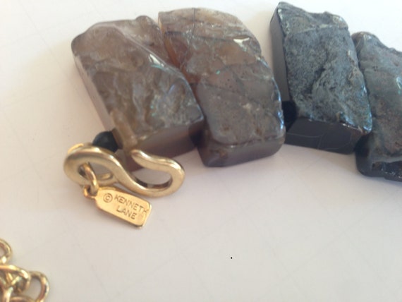 Beautiful Designer Kenneth Lane KJL Statement Run… - image 4