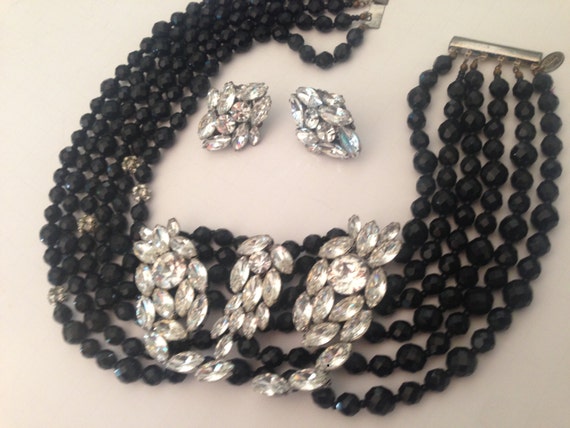 INSANELY GORGEOUS Miriam Haskell Designer Runway … - image 1