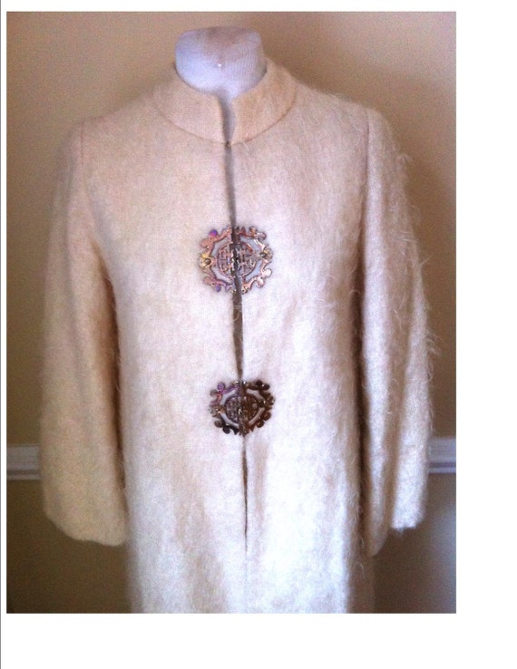 RARE TINA LESER Original Mandarin Collar Kimono As