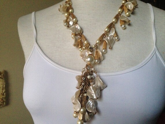 Gorgeous Designer Runway Miriam Haskell Tassel Fri