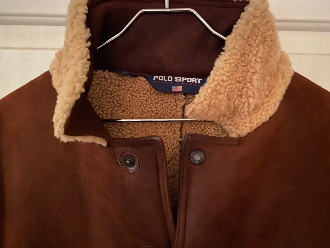 Rare Polo Ralph Lauren Sport Vintage Brown Rancher Style