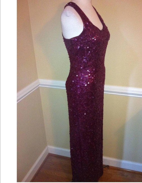 LAURENCE KAZAR VINTAGE evening gown saks fifth av… - image 4