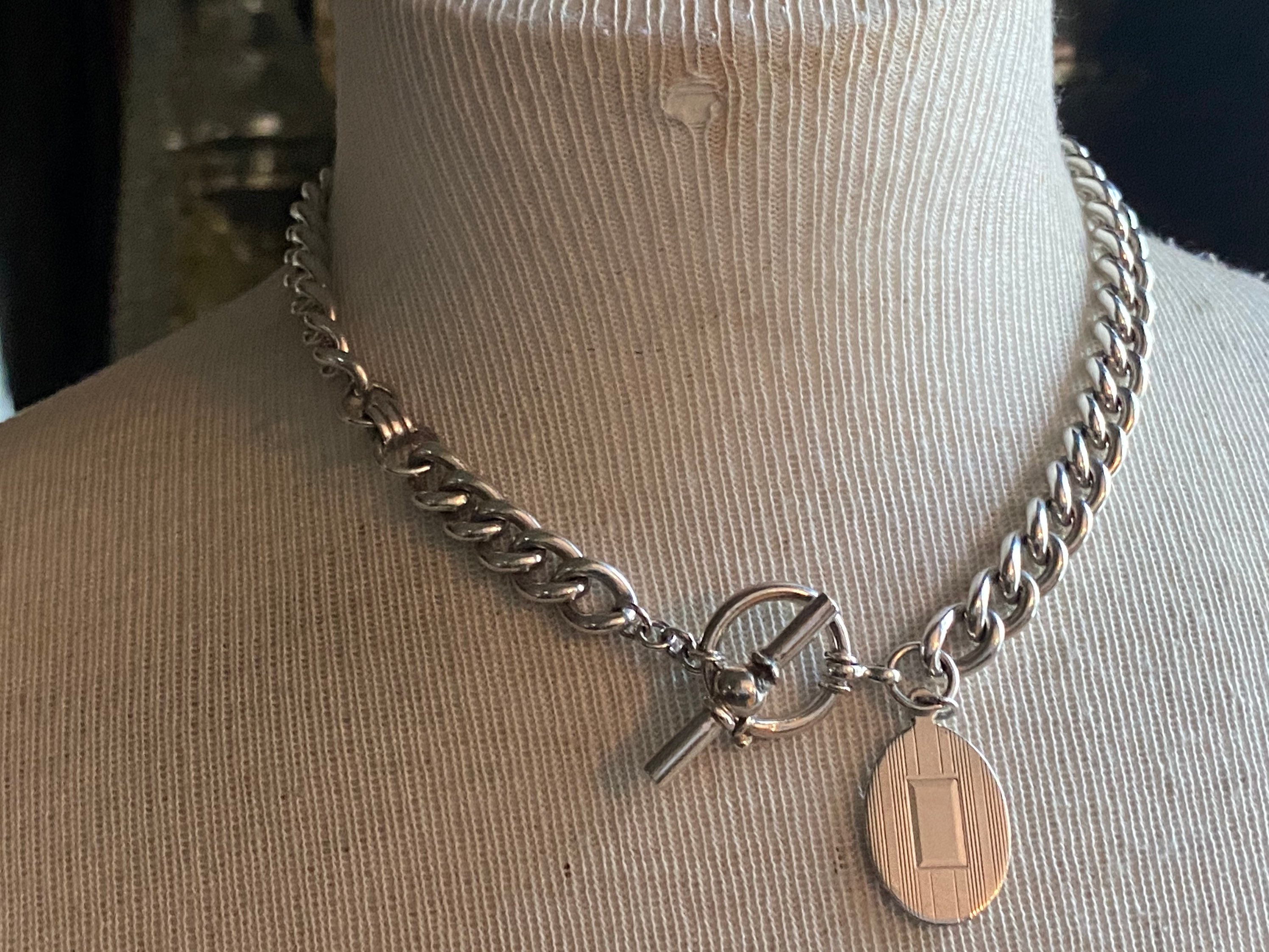 RARE Designer Ralph Lauren Polo Sterling Silver 925 Necklace RARE Designer Ralph Lauren Polo Sterling Silver 925 Necklace