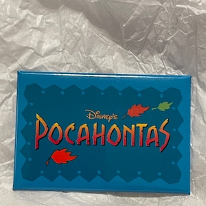 Vintage Disney Pocahontas Button